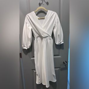 White bridal jumpsuit